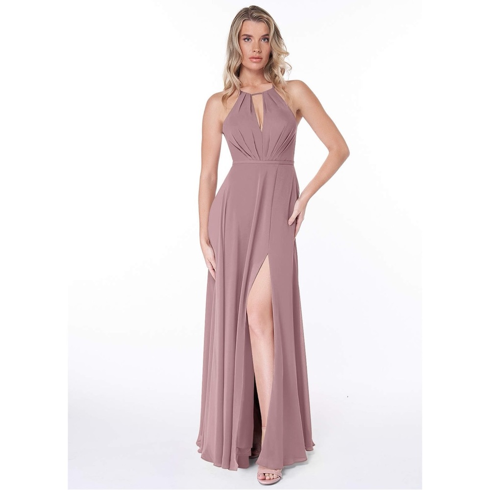 Azazie Bridesmaid Dress | Size A8 | Color Dusty Rose